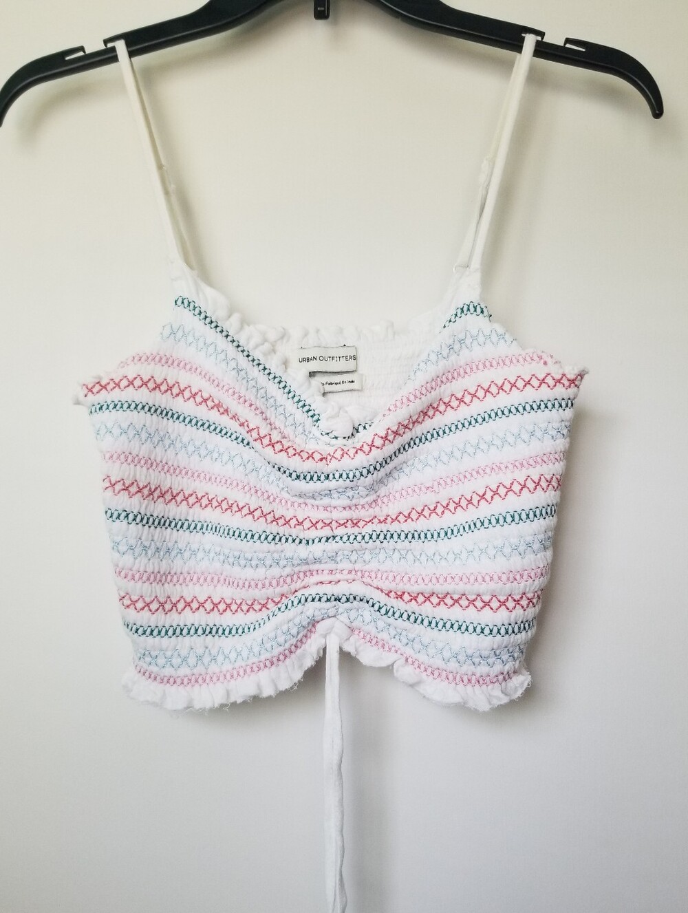 Urban Outfitters Crop Tank Top With Drawstring
